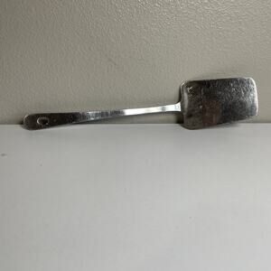 Vintage Robinson Knife Co Stainless Long Flat Spatula Turner Steel Handle 14"